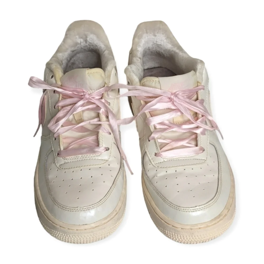 Nike Air Force 1 Sail Arctic Pink Girl's Size 7  Style# 314219-130 Pink & Cream